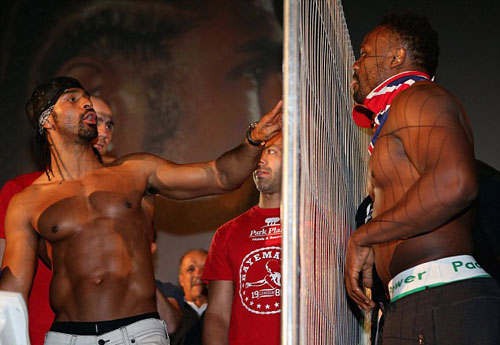 Haye và Chisora đọ cân trước đại chiến - 2