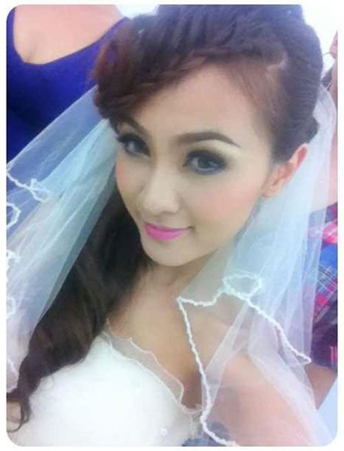 Những cô dâu xinh đẹp của màn ảnh Việt 2012 - 10