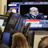 Phố Wall kịch tính sau phát biểu của Bernanke