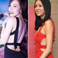 Bí quyết mặc đẹp - Ngọc Bích mặc váy nhái Trương Tử Lâm?