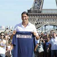 Bóng đá - PSG đón Ibrahimovic: Eiffel cũng ngả nghiêng