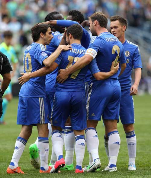 Seattle - Chelsea: Hazard nổ súng - 1