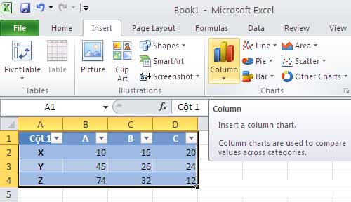Vài thủ thuật nhỏ khi làm việc với Excel - 4