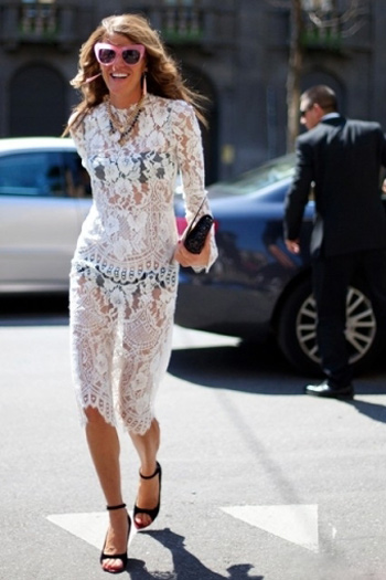 Dùng ren thâu tóm ánh nhìn cánh mày râu - 2