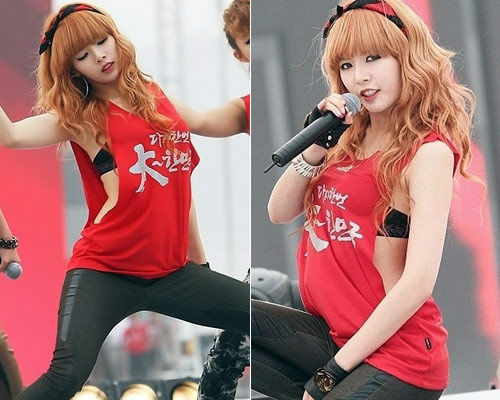 Cuốn hút với áo số cùng người đẹp Hàn - 15