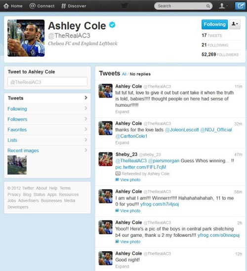 Ashley Cole lại chọc giận Arsenal - 1