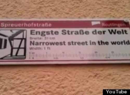 Con phố hẹp nhất thế giới - 2