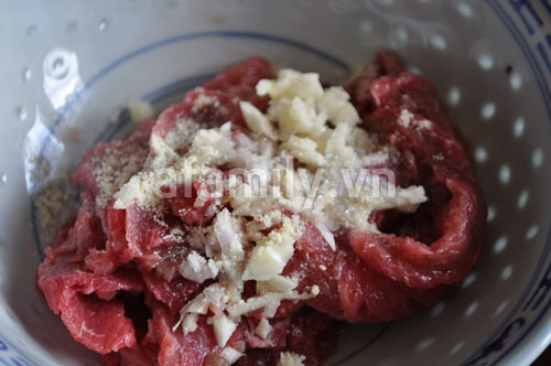 Canh thịt bò thơm mát bổ dưỡng - 4