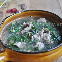 Ẩm thực - Canh thịt bò thơm mát bổ dưỡng