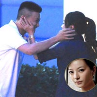 Hậu trường phim - Triệu Vy thân mật trai trẻ