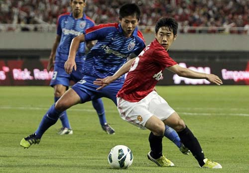 MU - TH.Thượng Hải: Kagawa ghi bàn - 1