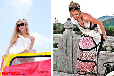 Hoa hậu bị ném đá vì ăn mặc hớ hênh - 11