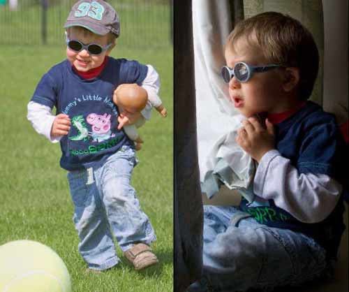 Bệnh lạ: Cậu bé chỉ nhìn được 2 màu đen trắng - 1