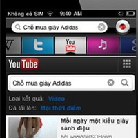 Công nghệ thông tin - Đã có ứng dụng tìm kiếm trên iPhone hỗ trợ giọng nói Việt