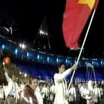Đoàn TTVN diễu hành tại Olympic 2012