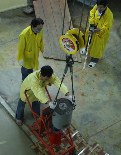 100 giờ trong lò phản ứng hạt nhân Đà Lạt - 3