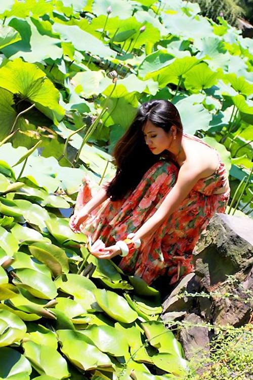 Hoàng My khoe da nâu bóng khỏe - 11