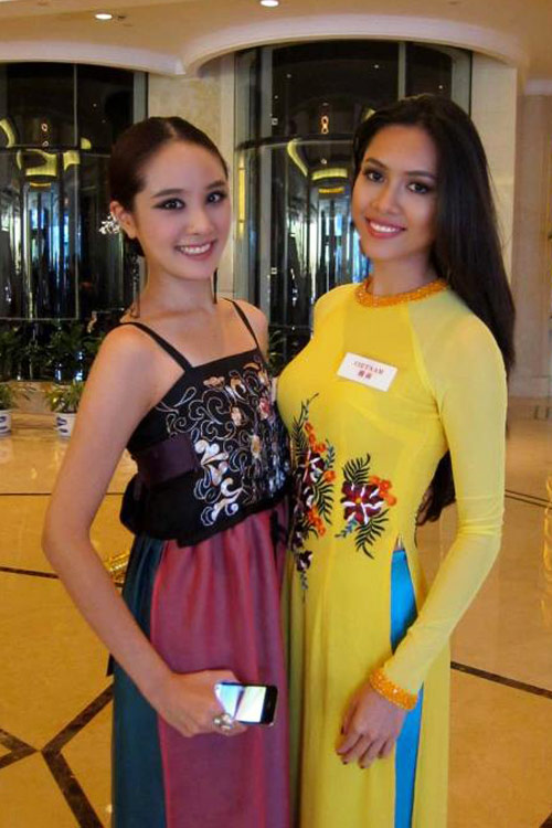 Hoàng My khoe da nâu bóng khỏe - 15