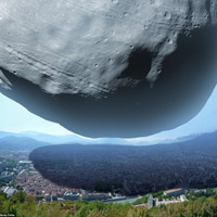 Tin tức trong ngày - Mặt Trăng của Sao Hỏa “đè bẹp" cả thành phố