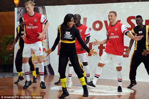 SAO Arsenal ngẫu hứng nhảy...aerobic - 2