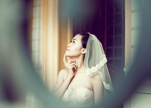 Miss Teen Linh Hàn làm cô dâu hạnh phúc - 1