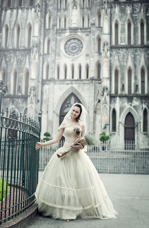 Miss Teen Linh Hàn làm cô dâu hạnh phúc - 12