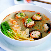 Ẩm thực - Miến thịt cua nấm thả giòn giòn rất ngon