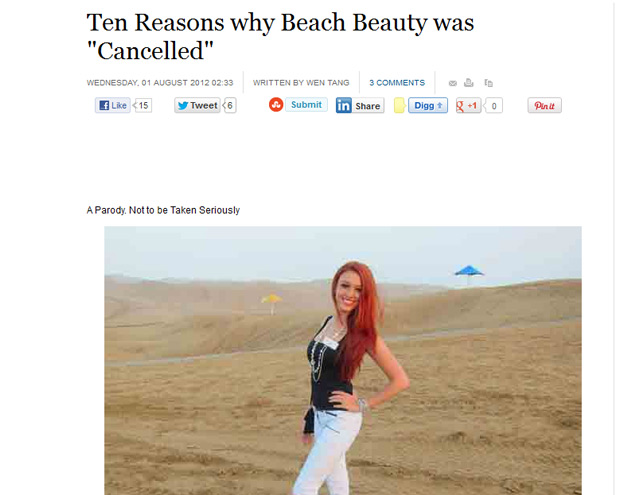 Phần thi Hoa hậu áo tắm suýt bị hủy bỏ?! - 2