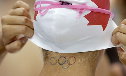 Cận cảnh hình xăm “độc” tại Olympic - 1