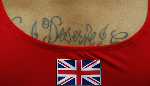 Cận cảnh hình xăm “độc” tại Olympic - 12