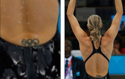 Cận cảnh hình xăm “độc” tại Olympic - 6