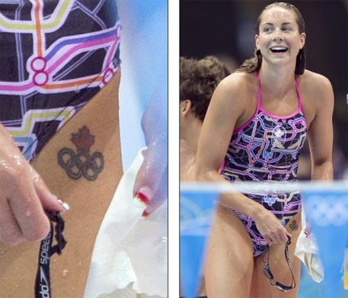 Cận cảnh hình xăm “độc” tại Olympic - 7