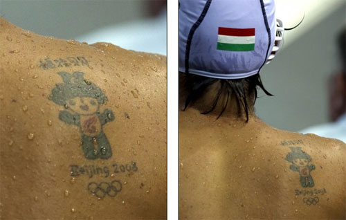 Cận cảnh hình xăm “độc” tại Olympic - 9