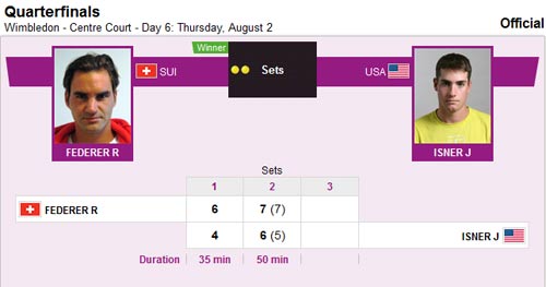 Federer - Isner: Cửa ải khó nhọc - 2