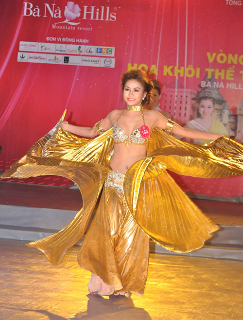 Sôi động vòng bán kết Miss Sport - 5