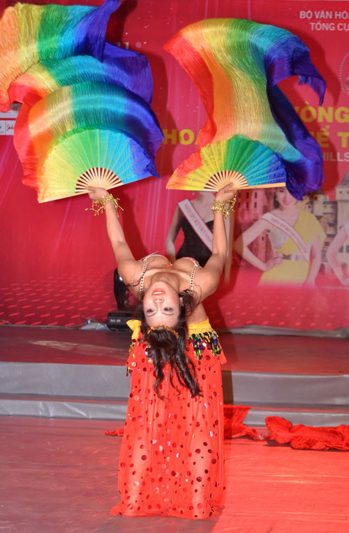 Sôi động vòng bán kết Miss Sport - 6