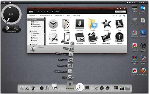 [Giao diện] Một Windows 7 "hầm hố" - 8