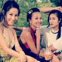 Hậu trường phim - Choáng với dàn mỹ nhân của Dũng "khùng"