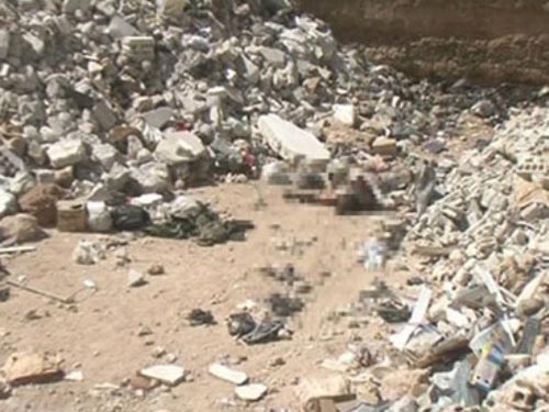 Phát hiện hố chôn tập thể ở thủ đô Syria - 1