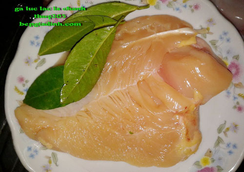 Gà lúc lắc lá chanh thật dễ làm - 1