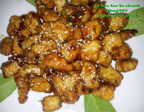 Gà lúc lắc lá chanh thật dễ làm - 6