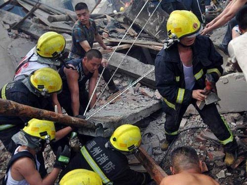 Trung Quốc: Nổ nhà máy, 13 người chết - 1