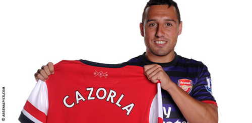 Cazorla chính thức gia nhập Arsenal - 1