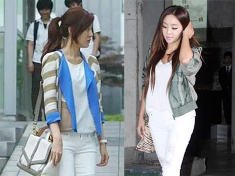 Mặc skinny jeans chuẩn như Kim Ha Neul - 8