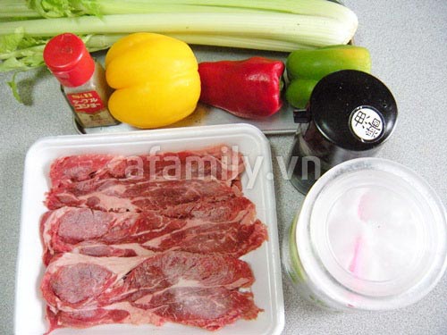 Thịt bò xào rau củ bổ sung dưỡng chất - 1