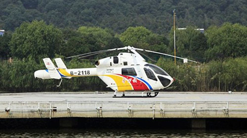 Làng giàu nhất TQ khai trương taxi trực thăng - 1