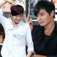  - Jang Dong Gun nhí nhảnh trên phim trường