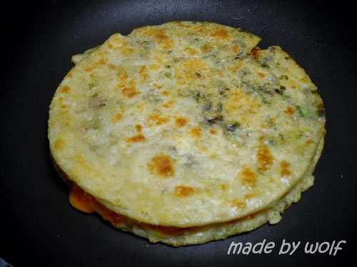 Bánh hành chiên tép quá hấp dẫn! - 10