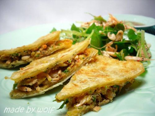 Bánh hành chiên tép quá hấp dẫn! - 14