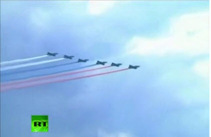 Hoành tráng lễ kỷ niệm 100 năm Không quân Nga - 1